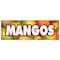 Signmission MANGOS BANNER SIGN tropical fruit stand farm produce farmers market juice B-72 Mangos - alternate 1